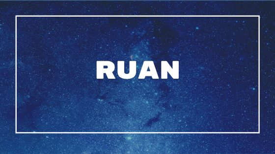 Ruan - signification du nom, origine, popularité et personnalité