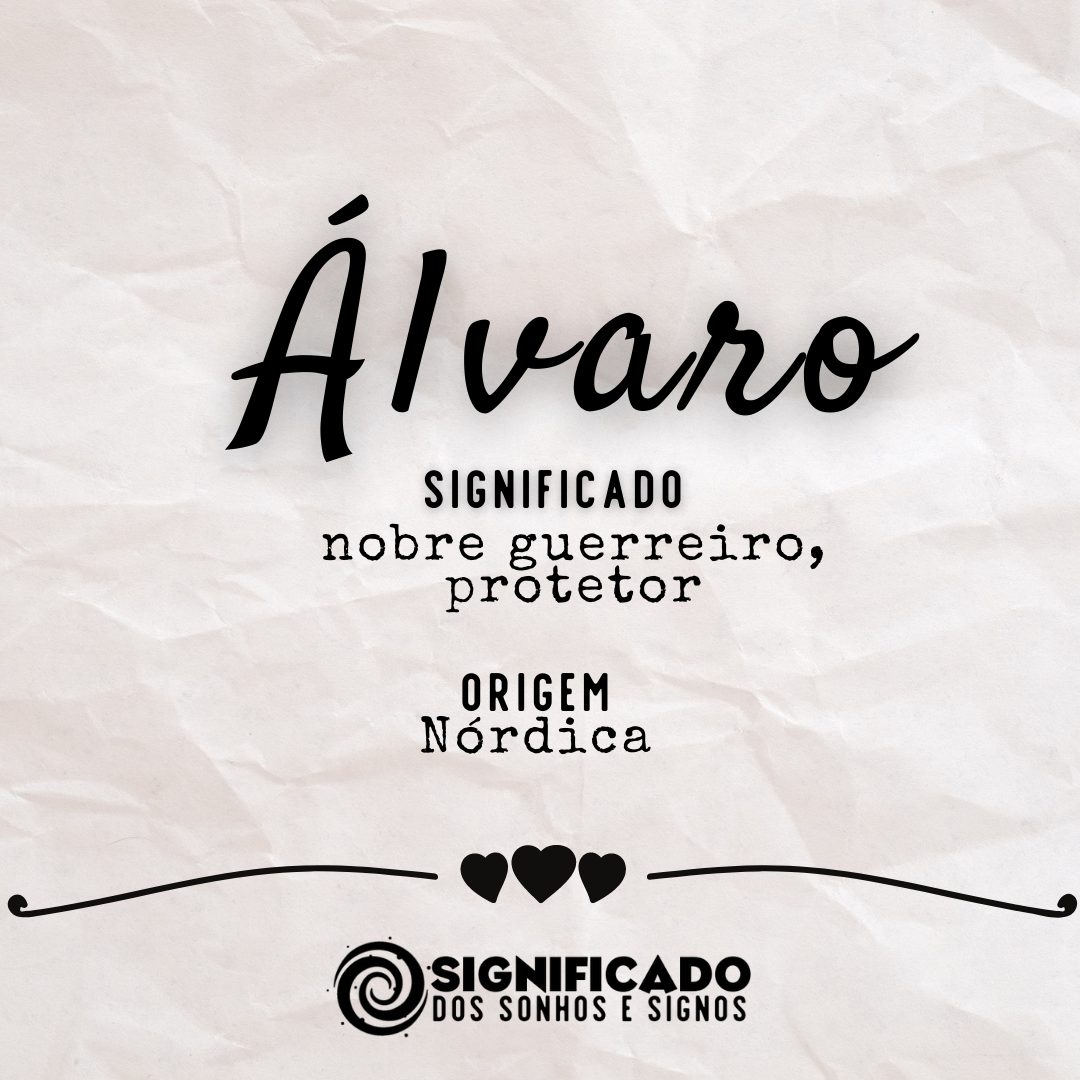  Álvaro - 名字的含义，起源和历史